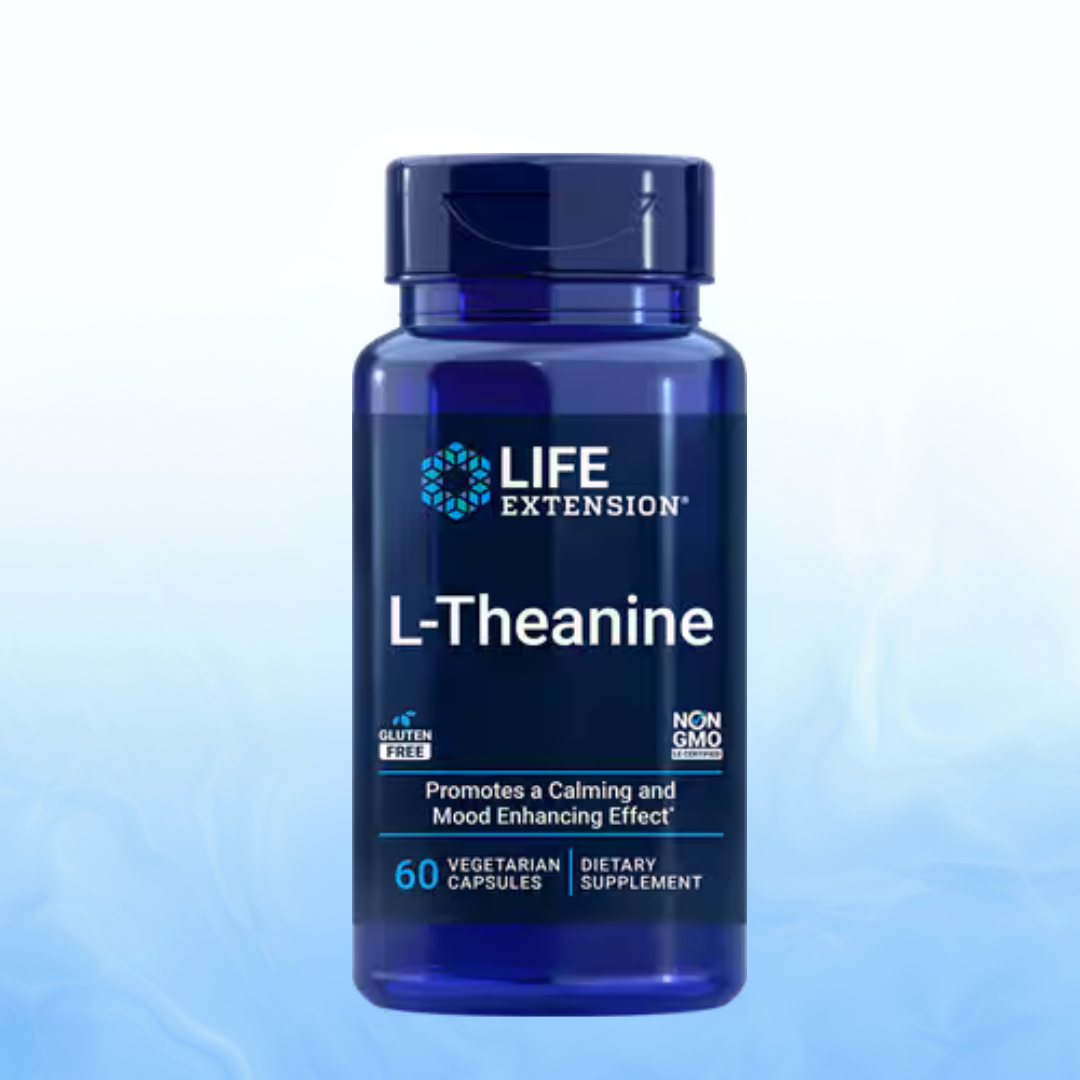 L-Theanine Life Extension 60 Cápsulas Vegetarianas