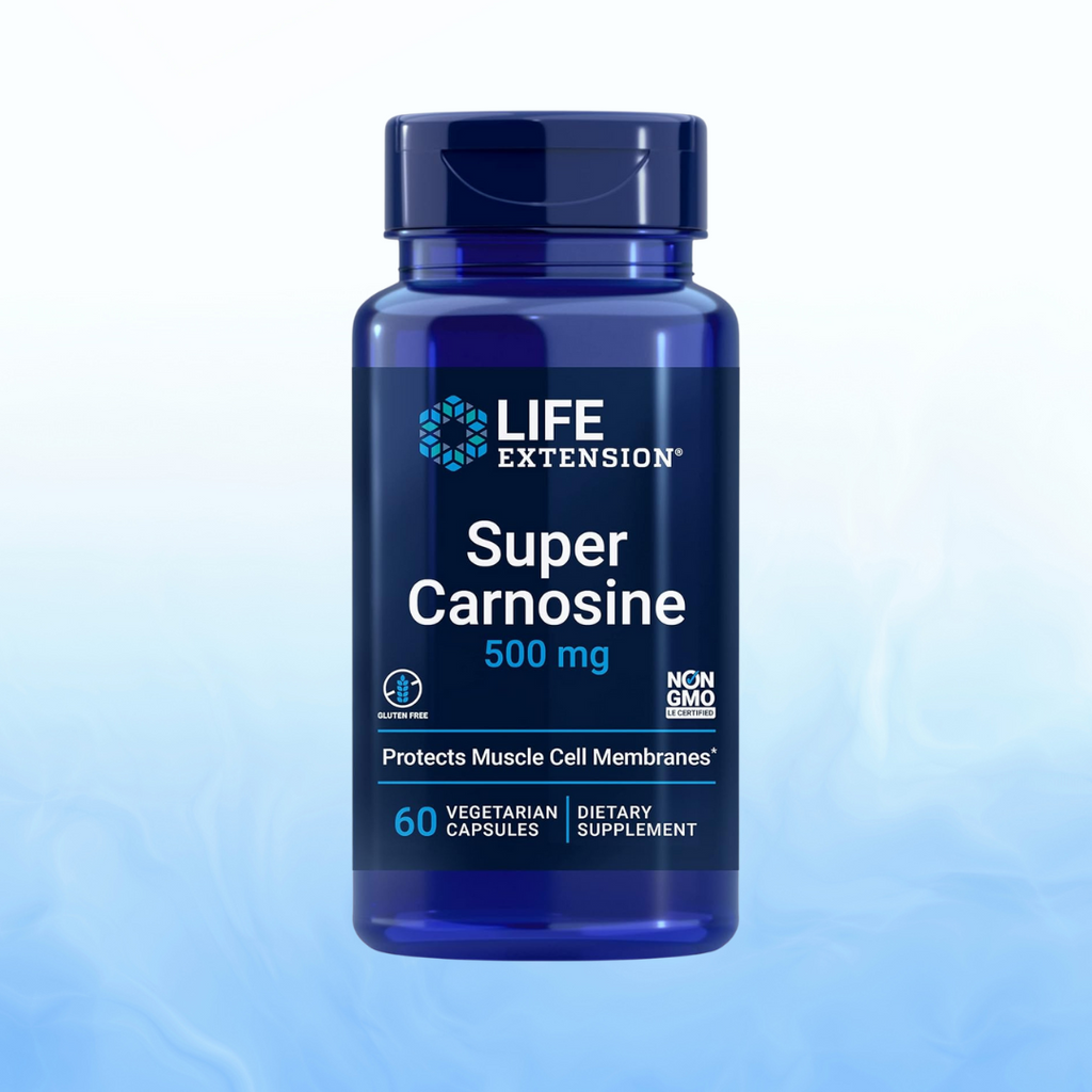 Super Carnosine, 500 Mg, 60 Veg Caps