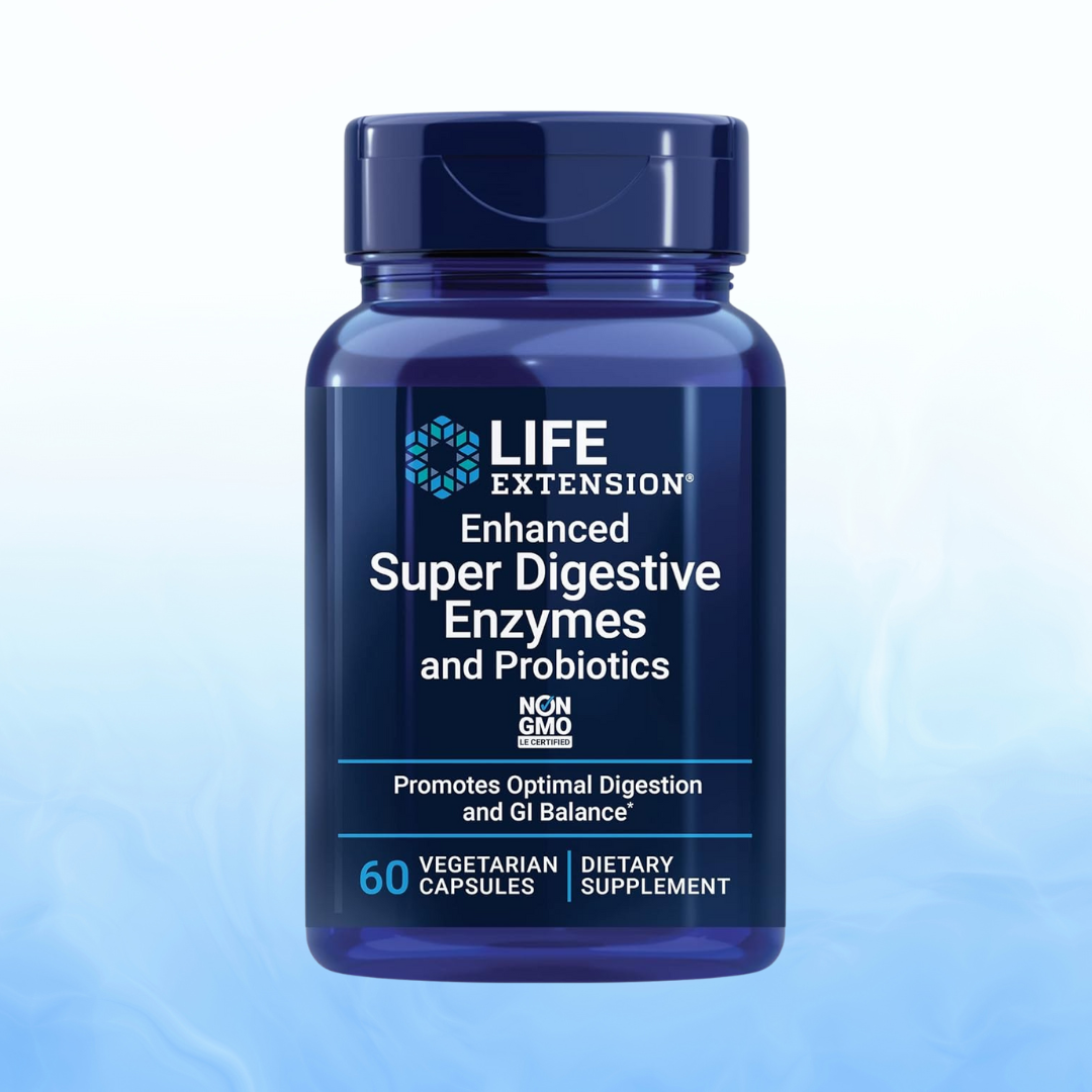 Super Digestive Enzymes And Probiotics 60 Caps