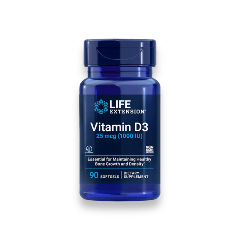 Vitamina D3 1000 UI 25 mcg 90 softgels