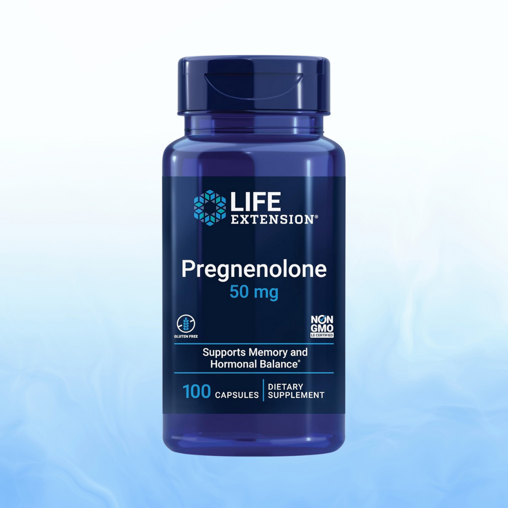 Pregnenolone 50 Mg Life Extension (100 Cápsulas Vegetarianas)