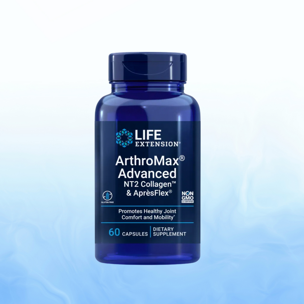 Arthromax Advanced NT2 Collagen & Apresflex Life Extension 60 Cápsulas