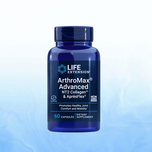 Arthromax Advanced NT2 Collagen & Apresflex Life Extension 60 Cápsulas