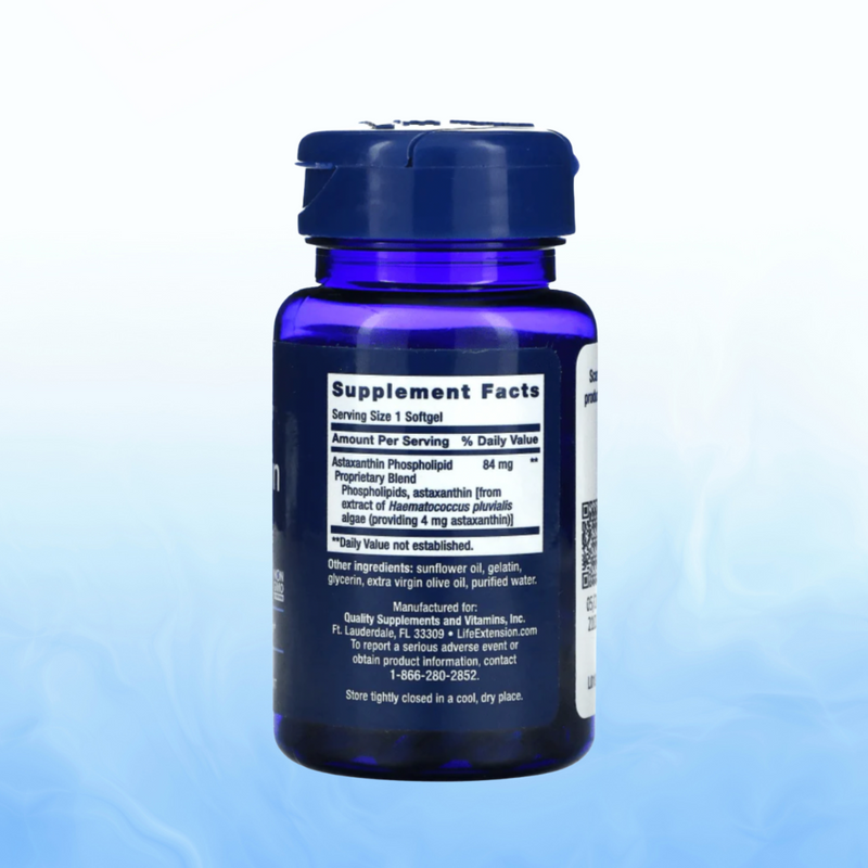 Astaxanthin 4 mg with Phospholipids 30 softgels