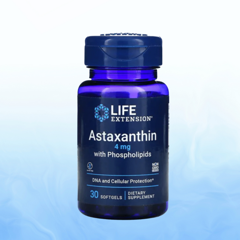 Astaxanthin 4 mg with Phospholipids 30 softgels