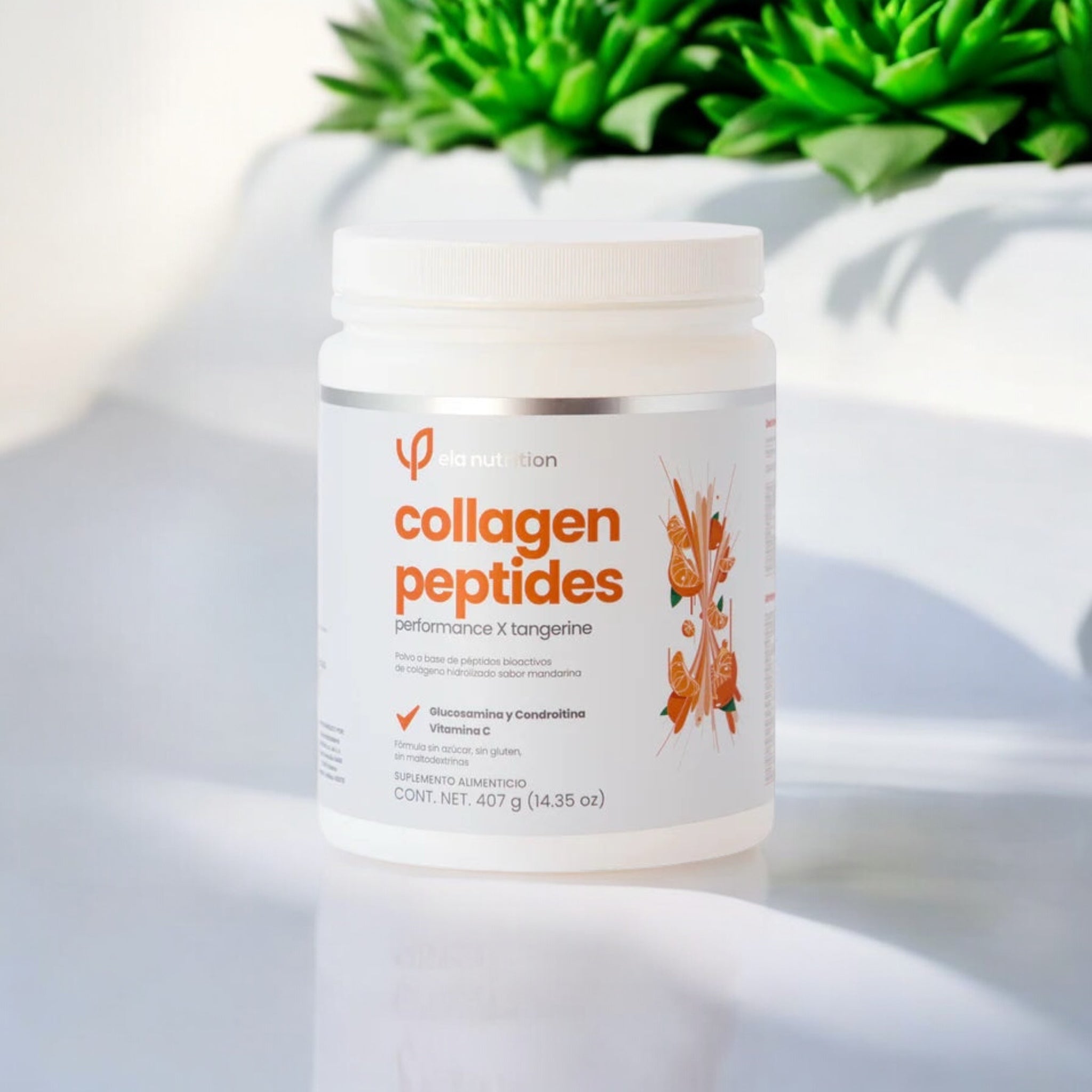 Collagen Peptides Performance X Tangerine Ela Nutrition 407g
