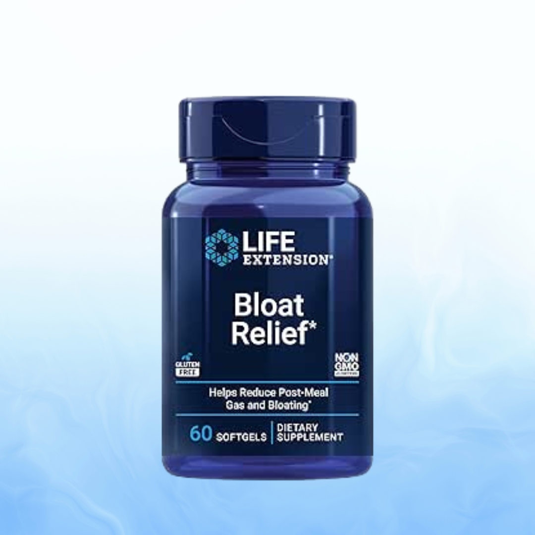 Bloat Relief Life Extension 60 Softgels
