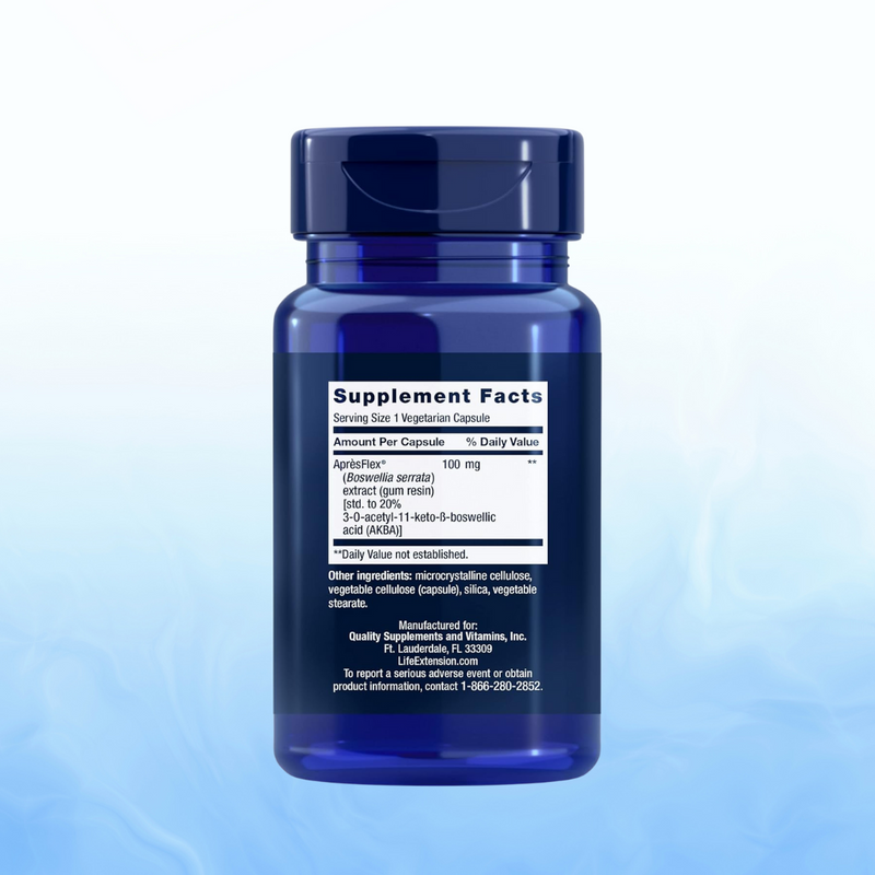 5-LOX Inhibitor con ApresFlex, 100 mg, 60 veg caps
