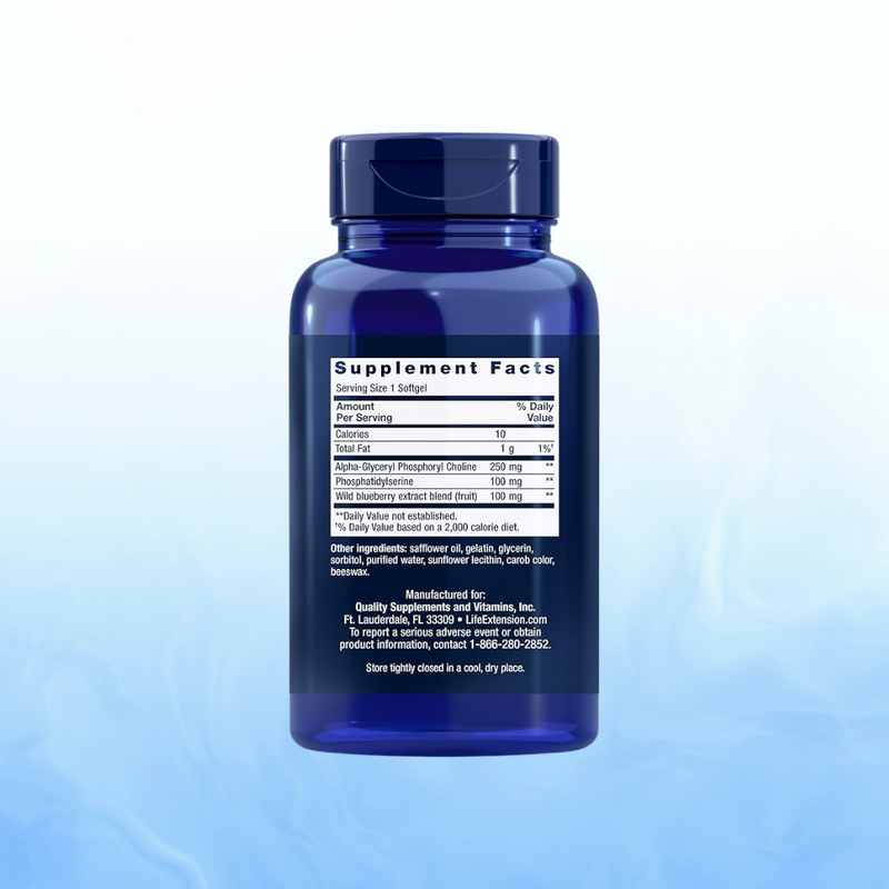 Cognitex Alpha GPC, 30 softgels