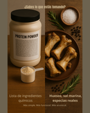 Naked Bone Broth - Caldo de Hueso de Res 100% Puro en Polvo 440g | Sin Sabor | Proteína Natural | bhorganic