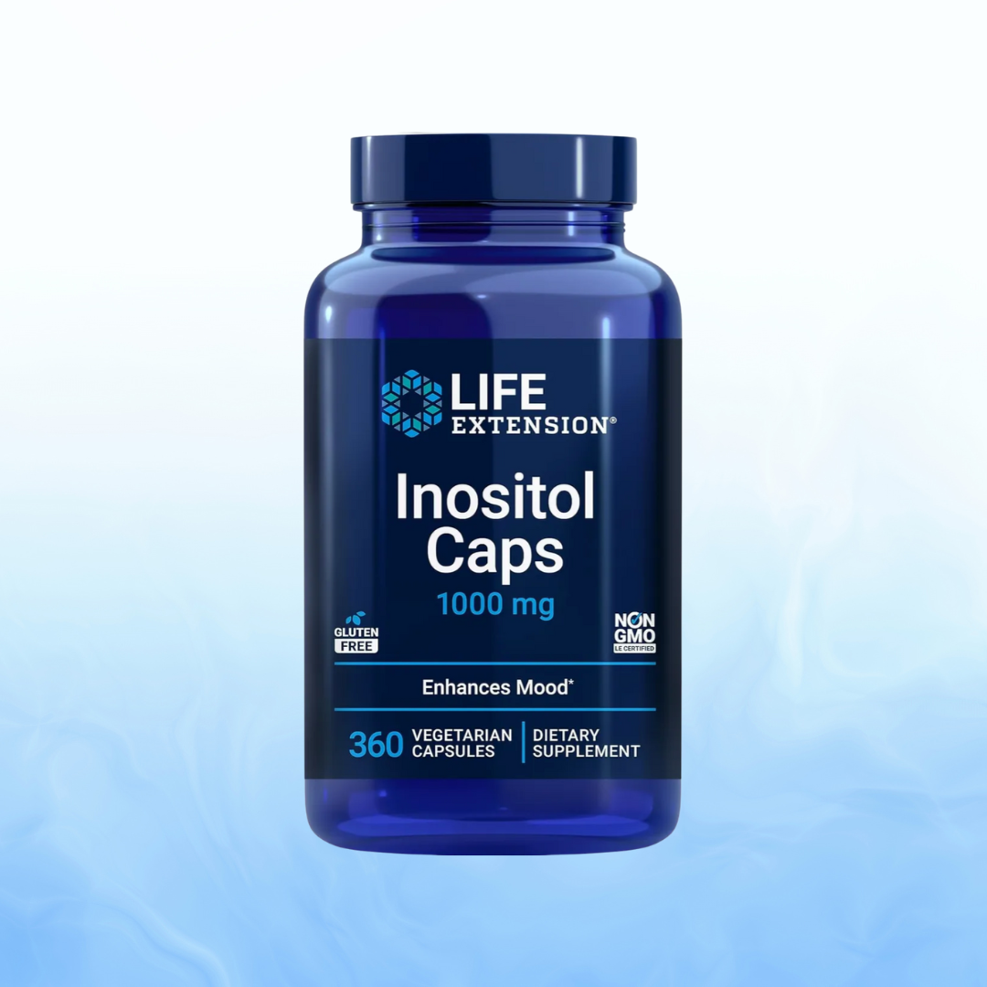 Inositol 1000mg Life Extension 360 Cápsulas