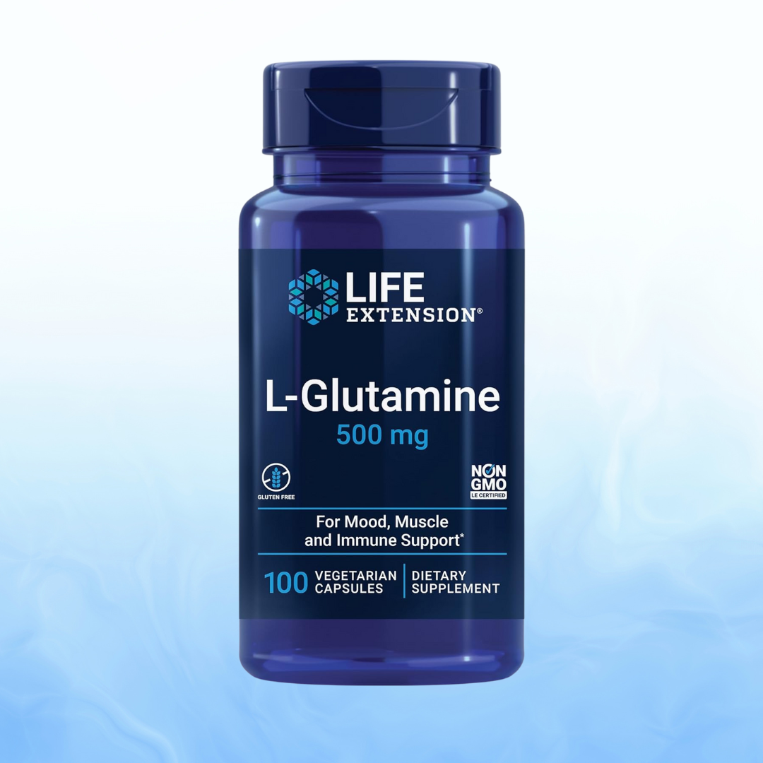 L-glutamine 500 Mg 100 Caps