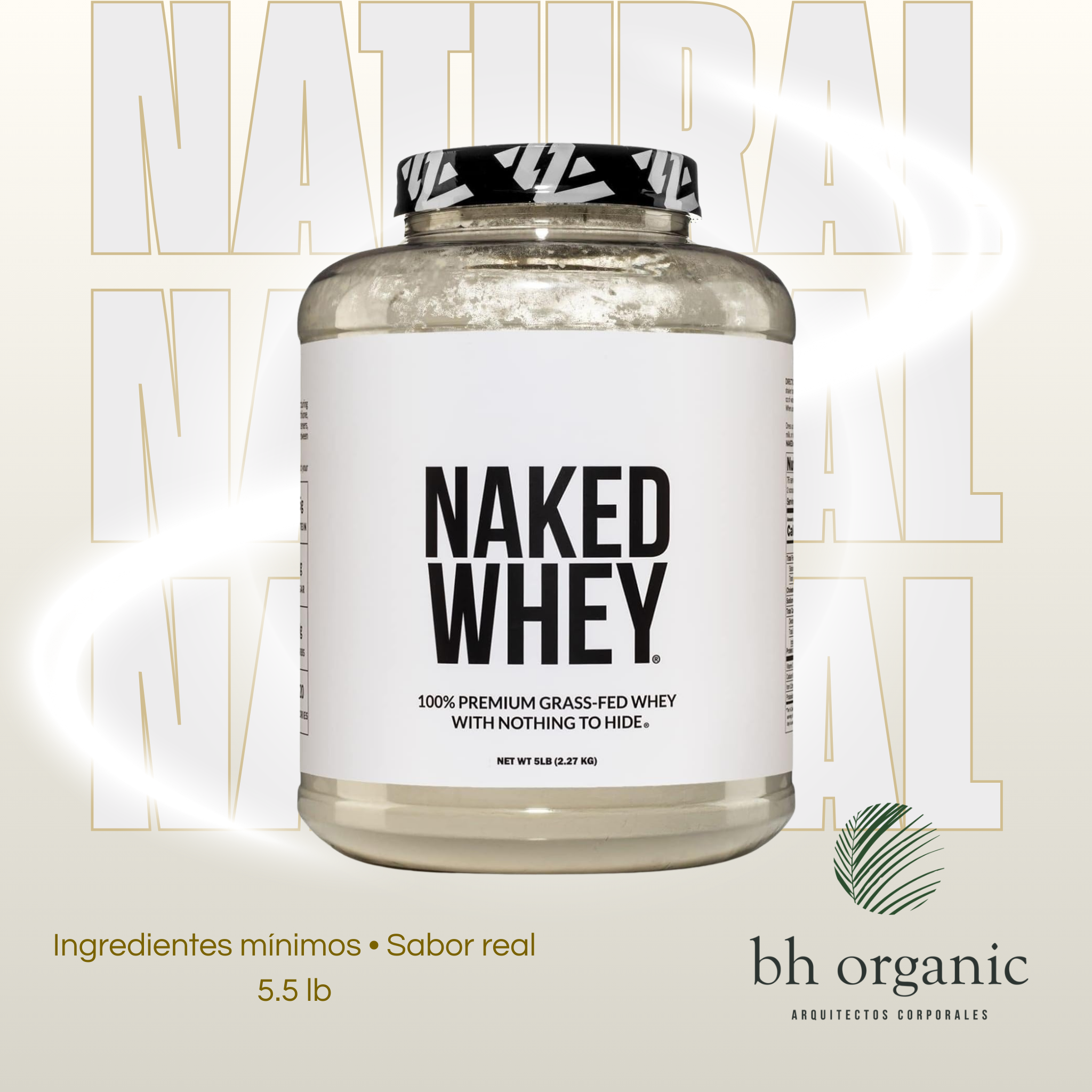 Naked Whey Protein 2.27kg