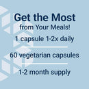 Super Digestive Enzymes, 60 Veg Cáps | Life Extension