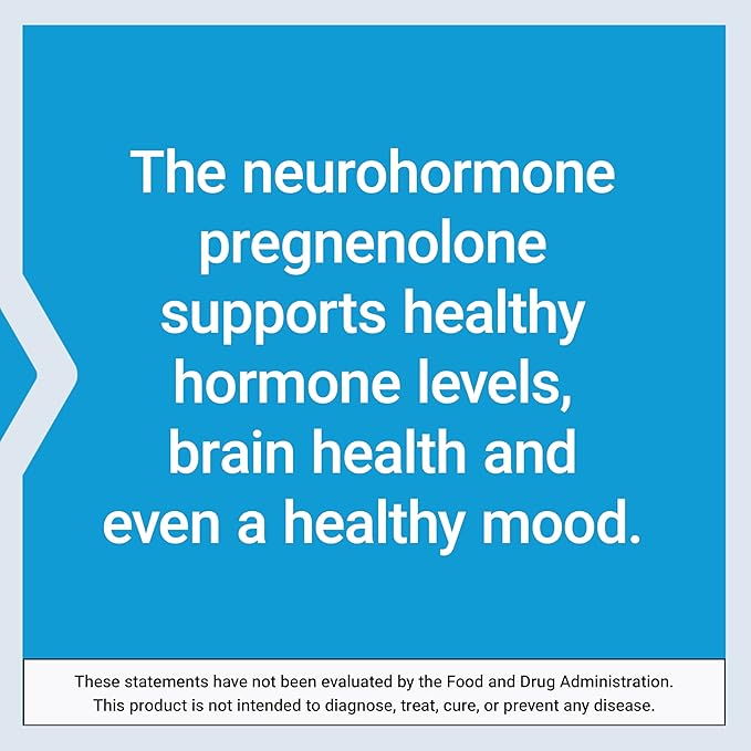 ✨ Pregnenolone 50 mg – Life Extension (100 cápsulas vegetarianas)