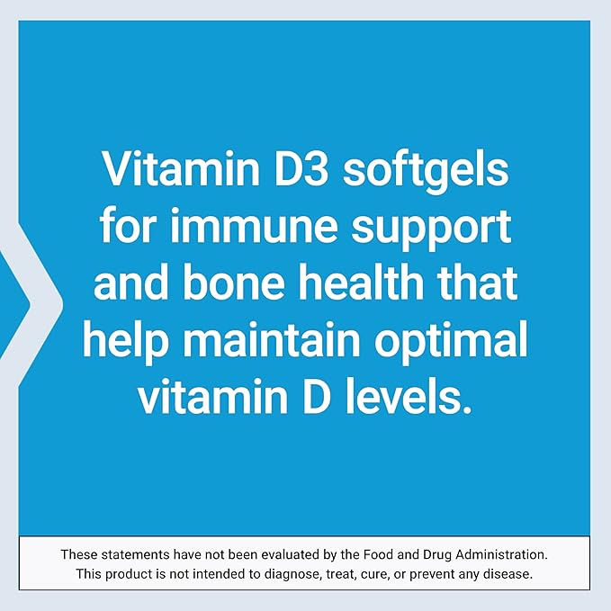 🌞 Vitamina D3 1000 UI 25 mcg 90 softgels