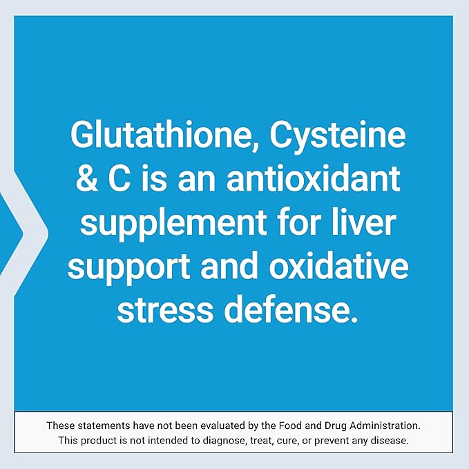 ✨ Glutathione Cysteine & C 100  caps