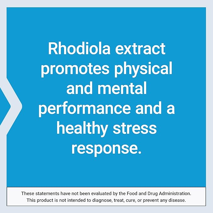 ✨ Rhodiola Extract 250 MG 60 veg caps