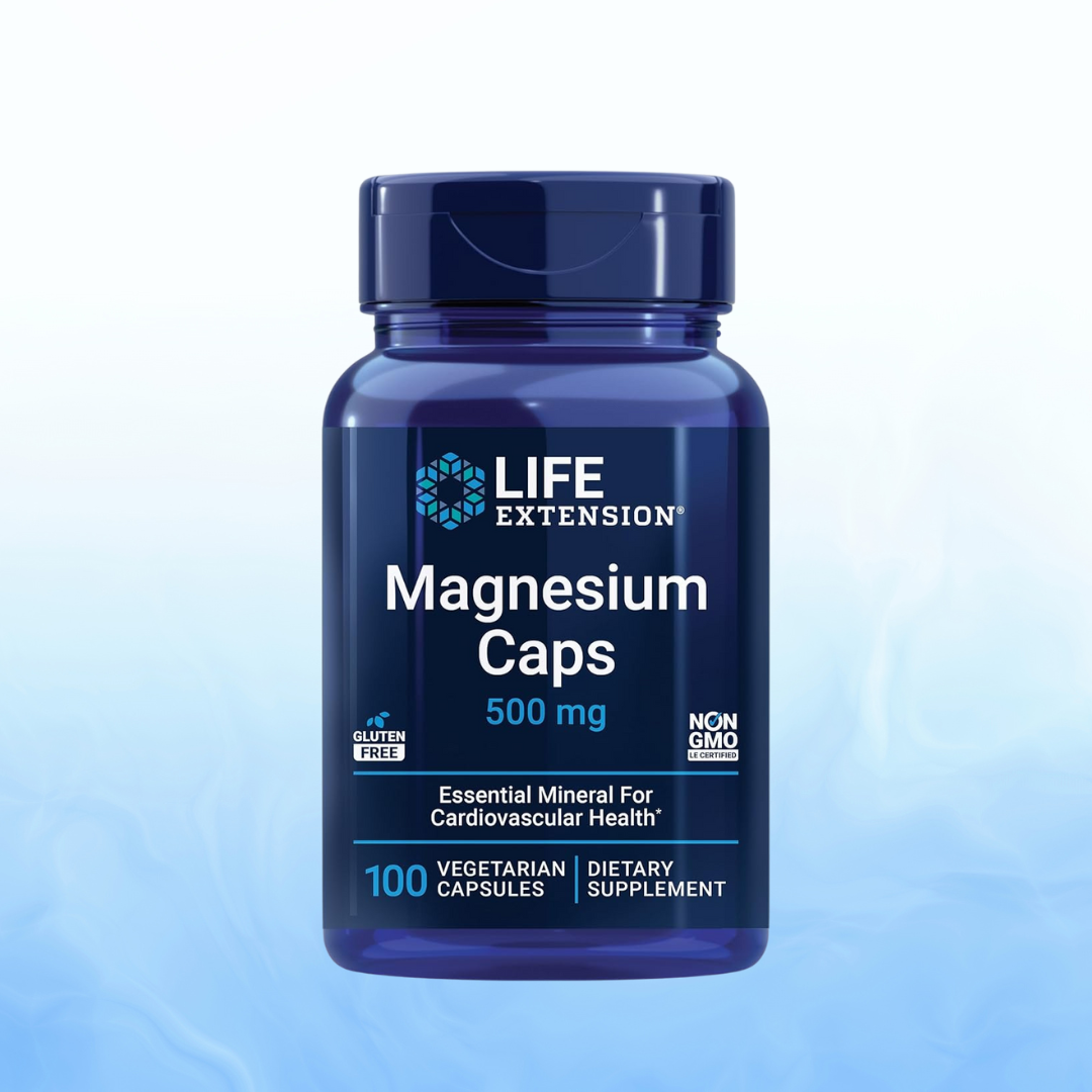 Magnesium Caps 500 Mg Life Extension (100 Cápsulas)