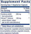 Cran Max Life Extension - 60 Cápsulas | Extracto de Arándano | Salud del Tracto Urinario | bhorganic