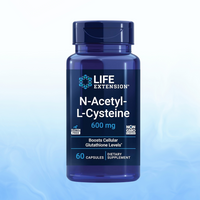 N-acetil-l-cisteína 600 Mg 60 Cáps | Life Extension