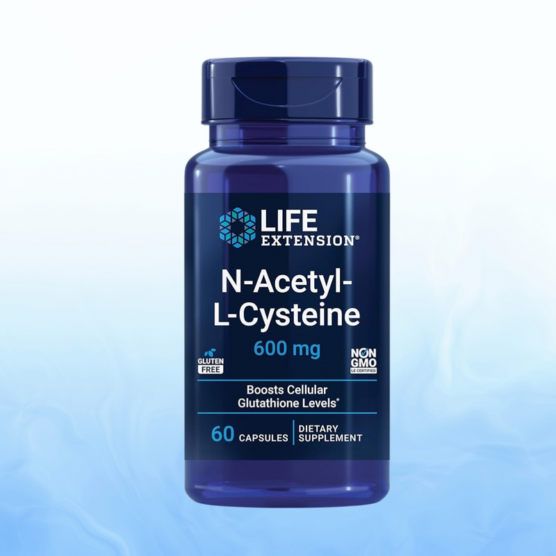 ✨ N-acetil-L-cisteína 600 mg 60 Cáps