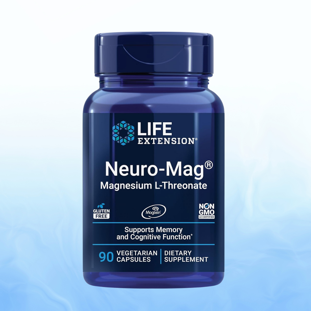 Neuro-mag® Magnesio L-treonato Life Extension (90 Cápsulas Vegetarianas)
