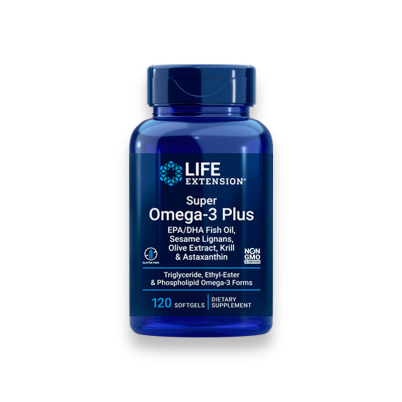 Super Omega-3 Plus EPA/DHA con Krill y Astaxantina, 120 softgels