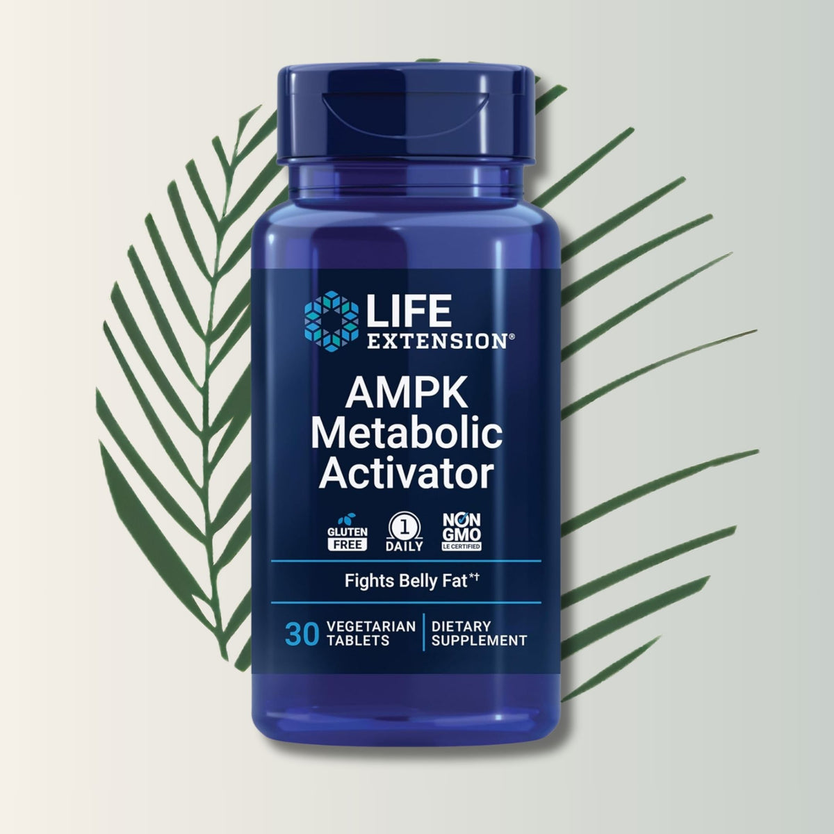 AMPK Metabolic Activator Life Extension - 30 Tabletas Vegetales | Activador Metabólico | bhorganic
