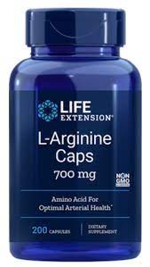 LIFE EXTENSION L-arginina 700 mg, 200 cápsulas