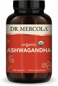 Ashwagandha Orgánica Dr. Mercola - 180 Cápsulas | Manejo del Estrés | bhorganic