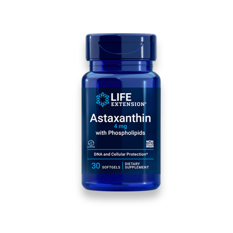 Astaxanthin 4 mg with Phospholipids 30 softgels