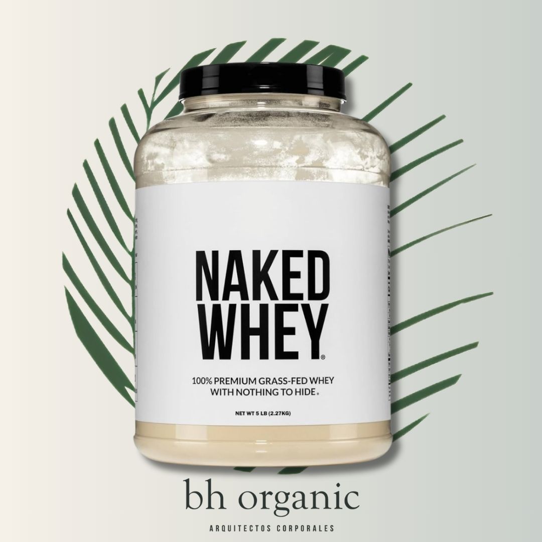 Naked Whey Proteína de Suero 100% Pura – Naked Nutrition (2.27 kg)
