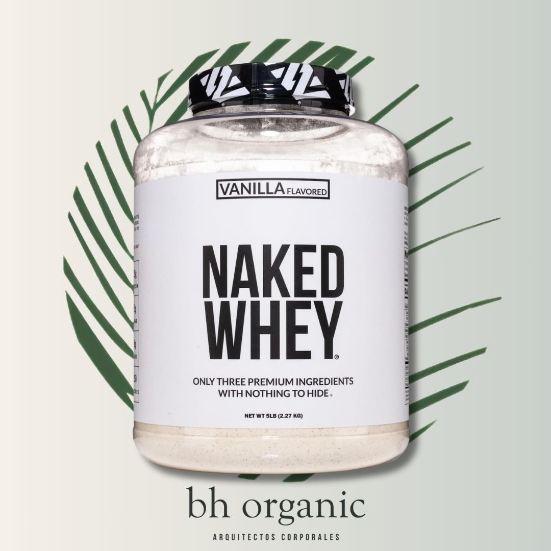 Naked Whey Proteína de Suero 100% Pura – Naked Nutrition (2.27 kg)