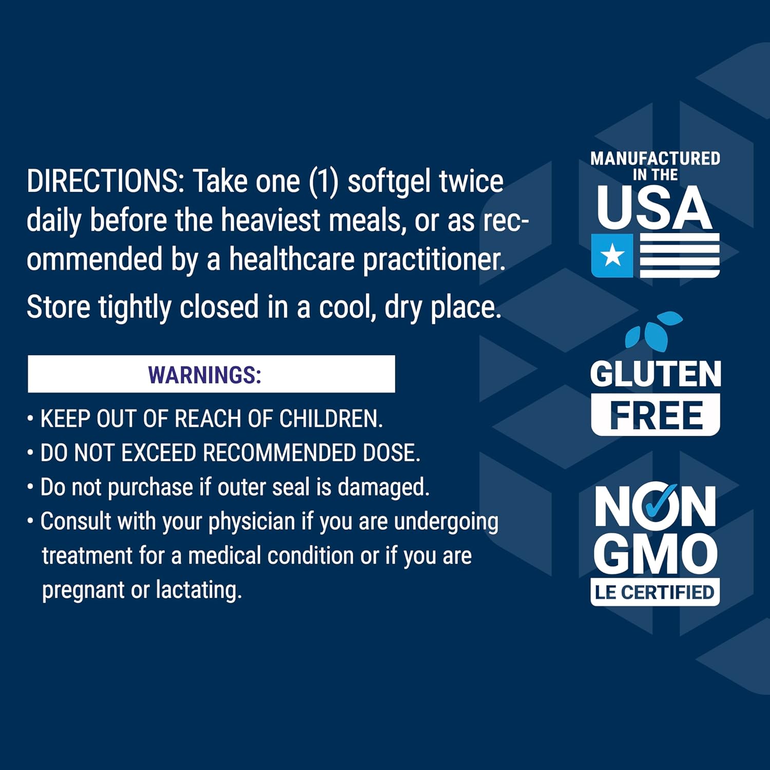 Bloat Relief Life Extension - 60 Softgels | Bienestar Digestivo | Alivio Natural | bhorganic