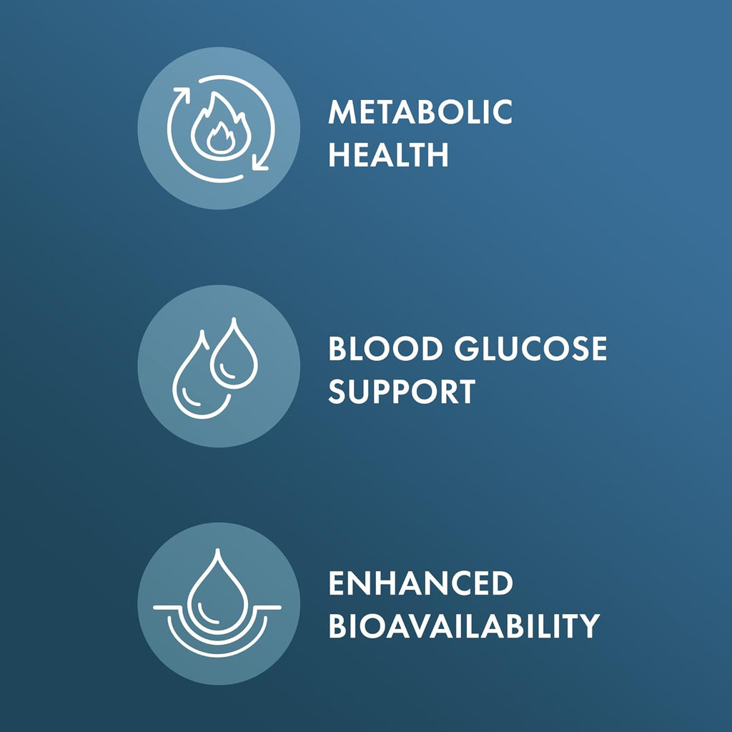 Berberine Biothin Dr. Mercola con Cromo - 30 Cápsulas | Metabolismo Saludable | bhorganic