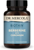 Berberine Biothin Dr. Mercola con Cromo - 30 Cápsulas | Metabolismo Saludable | bhorganic
