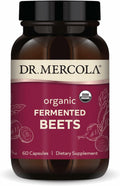 Betabel Fermentado Orgánico Dr. Mercola - 60 Cápsulas | Energía y Vitalidad | bhorganic