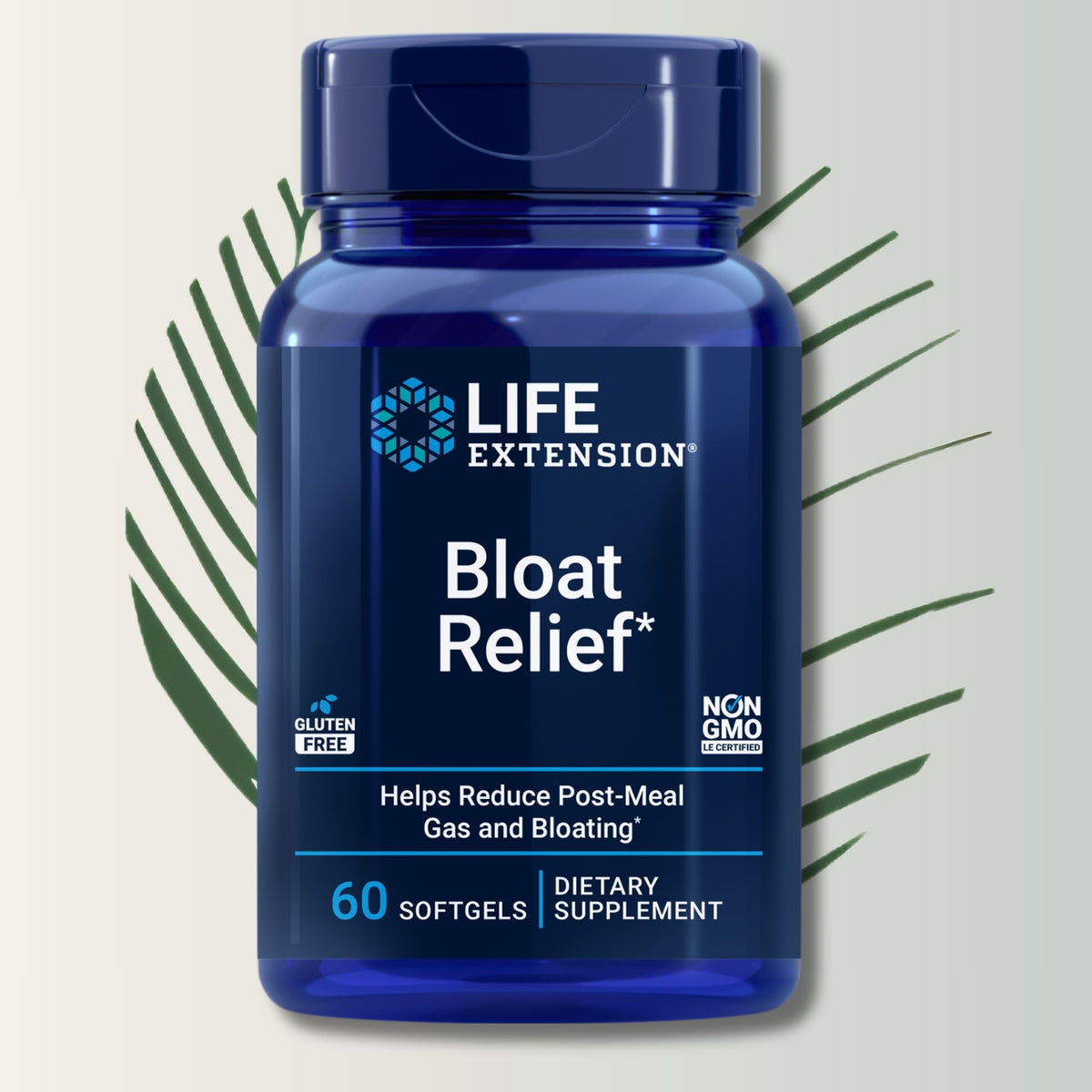 Bloat Relief Life Extension - 60 Softgels | Bienestar Digestivo | Alivio Natural | bhorganic