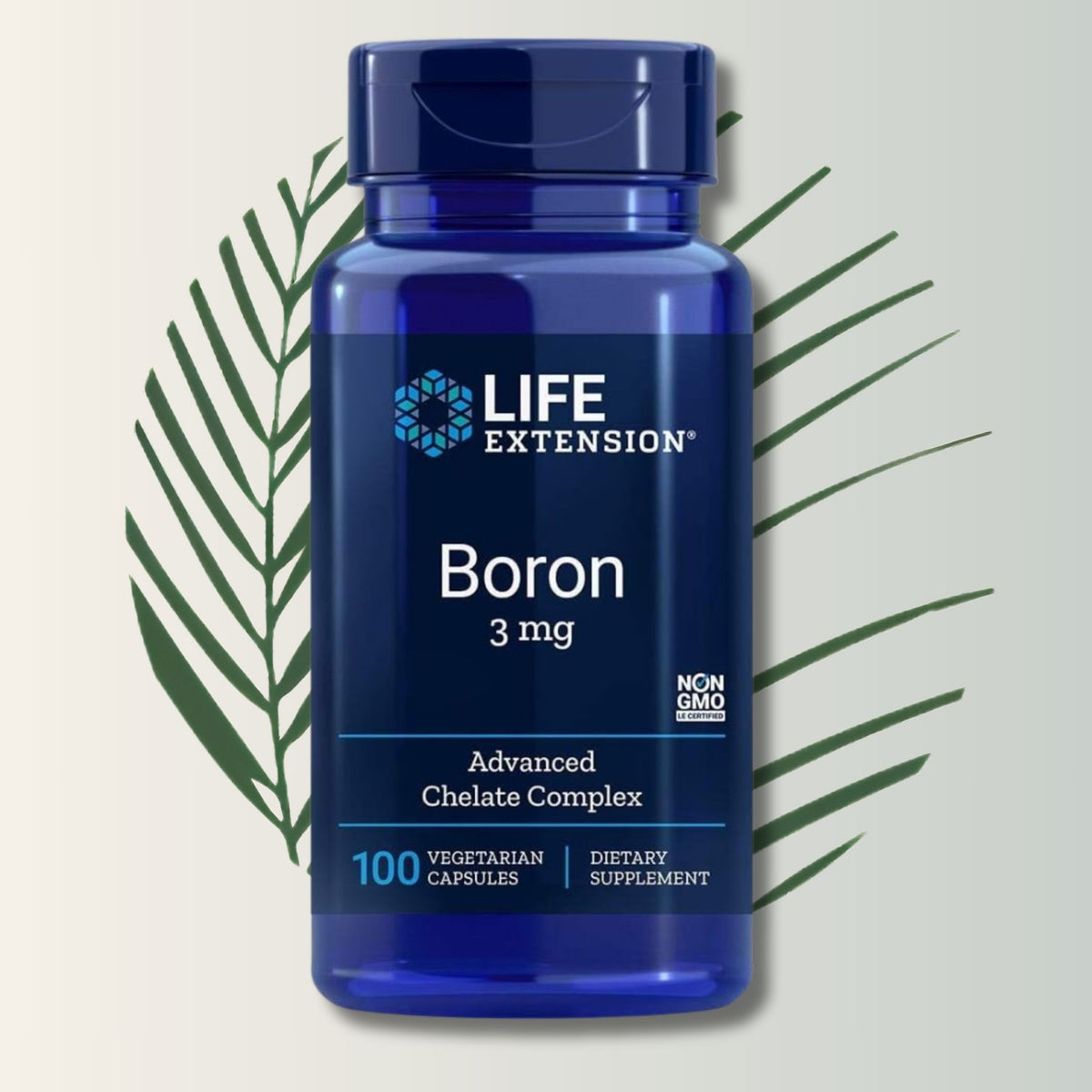 Boron 3mg Life Extension - 100 Cápsulas | Salud Ósea | bhorganic