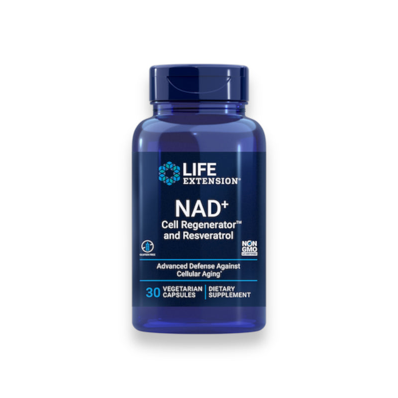 NAD+ Cell regenerador y Resveratrol Elite 30 caps