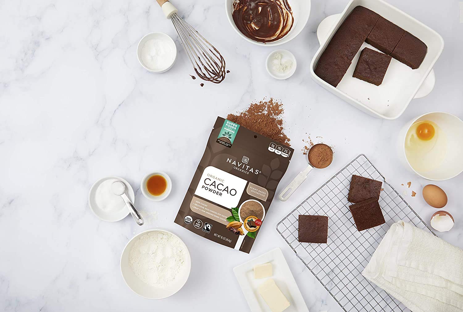 Organic Cacao Powder 454 G | Navitas Organics