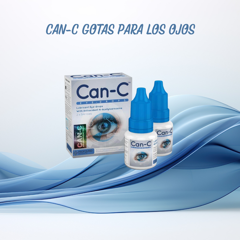 ✨ CAN-C GOTAS PARA LOS OJOS 2 GOTEROS X 5ML