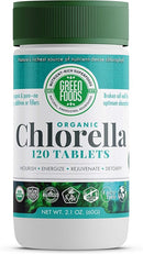 Chlorella 120 Tabletas Green Foods | BHORGANIC