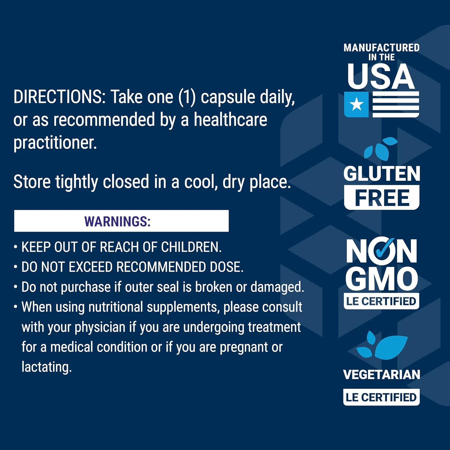 Calcium D-Glucarate Life Extension 200mg - 60 Cápsulas | Desintoxicación Hormonal | bhorganic