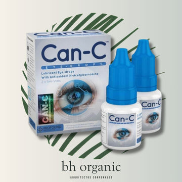 Can-C Gotas para los Ojos con N-Acetilcarnosina (2 goteros de 5 ml)
