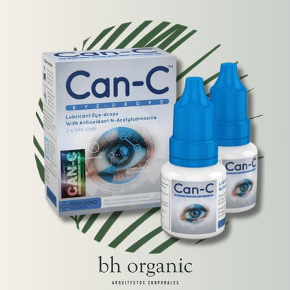 Can-C Gotas para los Ojos con N-Acetilcarnosina (2 goteros de 5 ml)