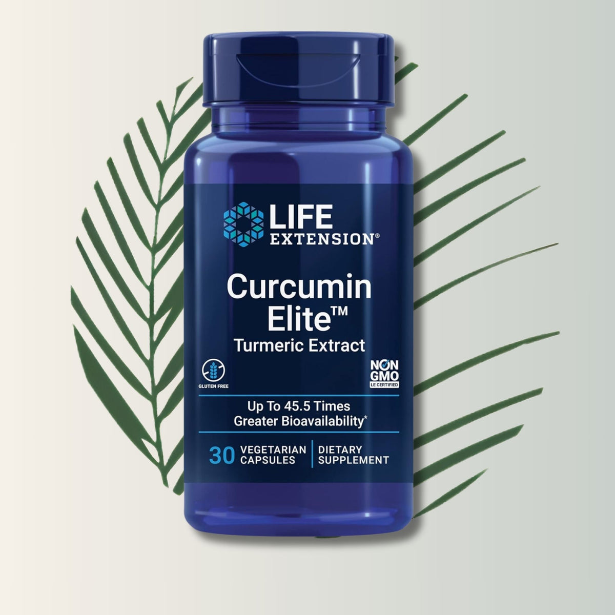 Curcumin Elite Life Extension - 30 Cápsulas | Cúrcuma Biodisponible | Bienestar Articular | bhorganic