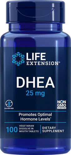 Life Extension DHEA 25 MG SUBLINGUAL 100 TABS