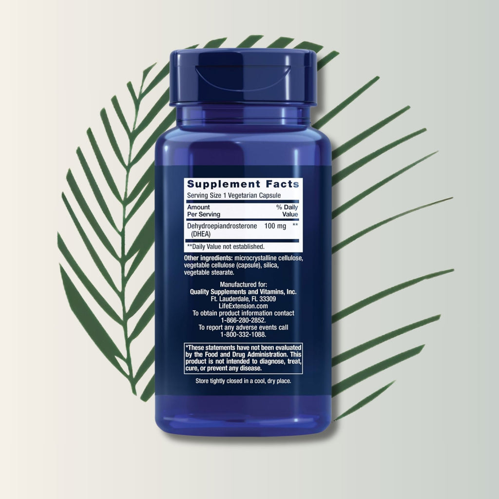 DHEA 100 Mg 60 Caps | Life Extension